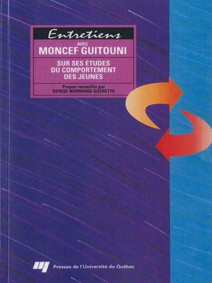 cover image of Entretiens avec Moncef Guitouni